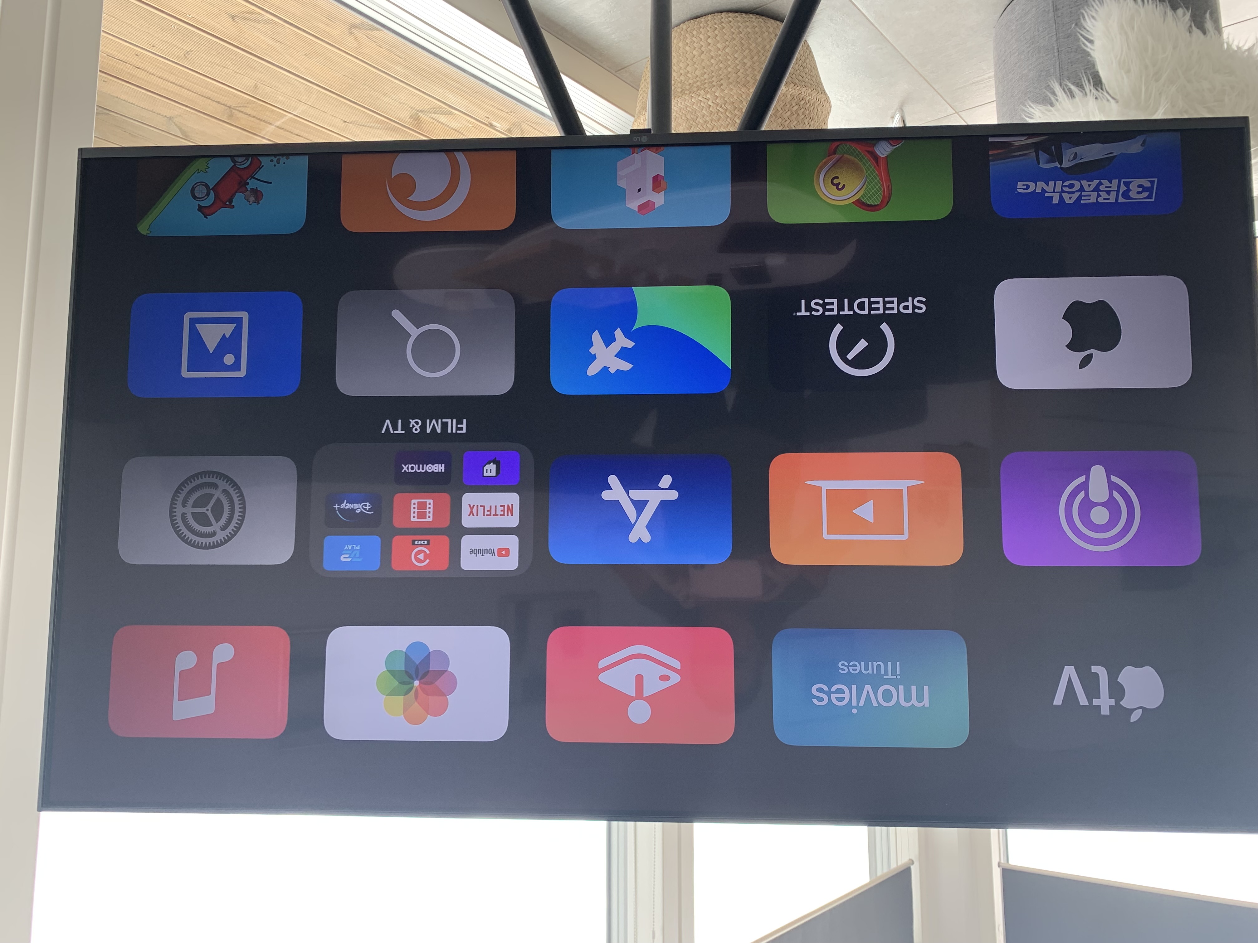 tv oversigt af apps